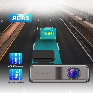 Mini caméra de tableau de bord de voiture DVR universelle pratique avec vision nocturne couleur, 64 Go, boîte noire, Wi-Fi, application mobile, enregistrement en boucle, ADAS - Product Image 3