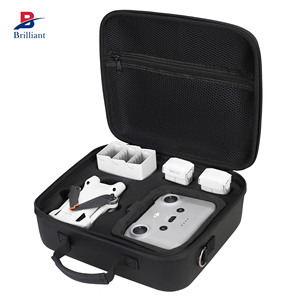 Brillant personnalisé Portable voyage Eva sac à bandoulière pour <span class=keywords><strong>DJI</strong></span> <span class=keywords><strong>Mini</strong></span> <span class=keywords><strong>3</strong></span>/ <span class=keywords><strong>Mini</strong></span> <span class=keywords><strong>3</strong></span> Pro étanche dur Eva étui de transport Drone sac de rangement - Product Image 1