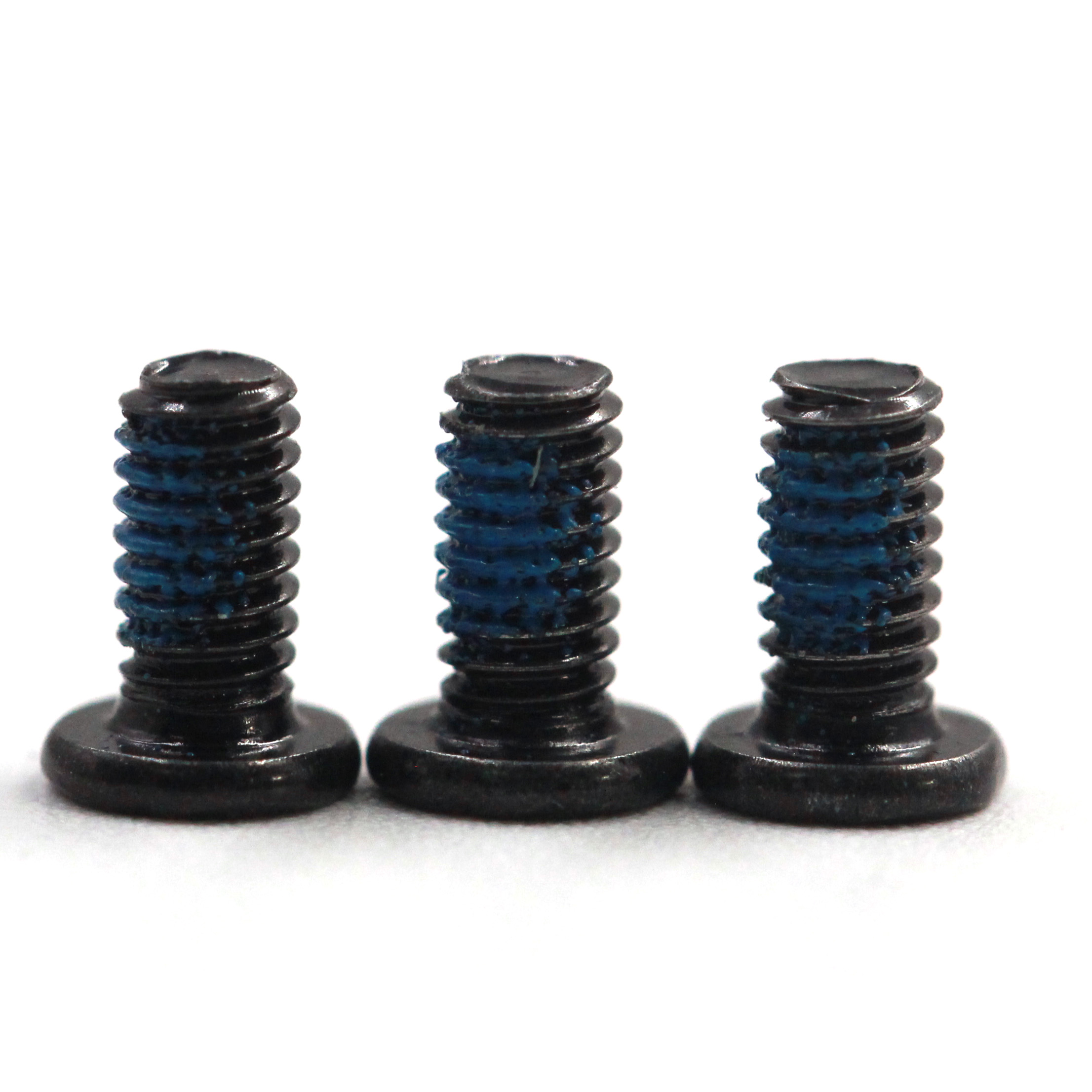 M2.5 Black Zinc Carbon Steel Anti Loose Screw - Nylok
