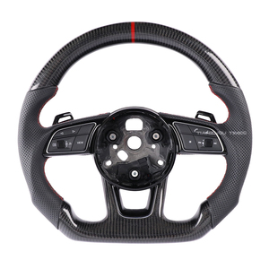 Volante de Fibra de Carbono B9 de Calidad OEM para <span class=keywords><strong>Audi</strong></span> con Palanca de Cambios para <span class=keywords><strong>Audi</strong></span> <span class=keywords><strong>A3</strong></span> A4 A4L S4 RS4 A5 S5 RS5 A6L A7 Q2L Q3 Q5 Q5L Q7 - Product Image 4