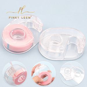 Dispensador de Cinta Adhesiva para Extensiones de Pestañas Pinky Leem, Cortador de Adhesivo para Pestañas, Herramienta de Maquillaje para Injertos, Cortador de Cinta Giratorio de Plástico - Product Image 2