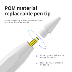 Lápiz Óptico Inalámbrico 2026 de Segunda Generación con Carga Inalámbrica, Táctil Activo, Magnético, Compatible con Apple Pencil <span class=keywords><strong>para</strong></span> <span class=keywords><strong>iPad</strong></span> 8, <span class=keywords><strong>9</strong></span> y 10 Generación - Product Image 6