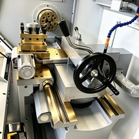 Tour CNC à lit plat CK6140, portée de coupe 400 mm, longueur de travail 1000 mm, commande numérique GSK 2 axes, machine de tournage automatique pour pièces métalliques
