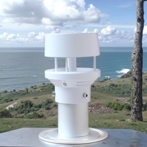 Sensor Transdutor Ultrassônico de Velocidade e Direção do Vento Personalizado 5 em 1 Material ABS Rs485 Anemômetro Meteorológico - Product Image 6