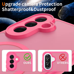 เคสโทรศัพท์พร้อมตัวป้องกันกล้องกระจกเคสโทรศัพท์สำหรับ <span class=keywords><strong>Samsung</strong></span> A36 A26 A16 A54 A35 A55 A37ฝาหลัง A57 - Product Image 2