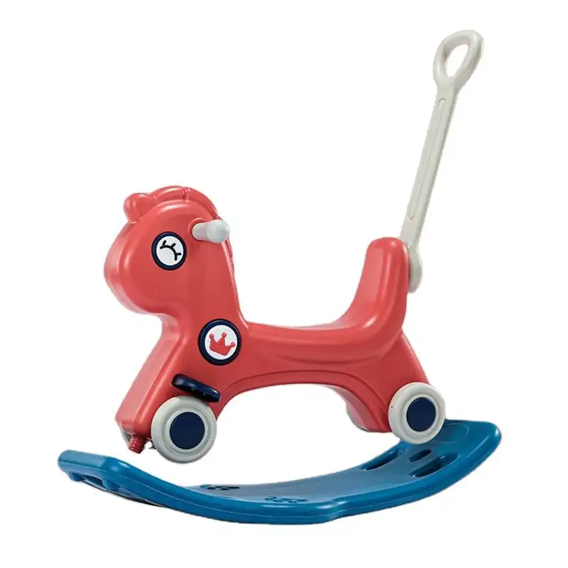 Cina popolare in plastica baby car simpatico cavallo cavallo a dondolo per bambini piccolo cavallo giocattolo per auto