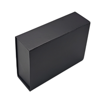 Boîte cadeau magnétique carrée rigide recyclable personnalisable avec logo personnalisé, estampage à chaud et revêtement UV, emballage en carton
