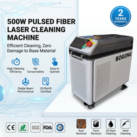 Machine de nettoyage laser pulsé refroidie par air 500W pour le nettoyage de récipients sous pression et la restauration d'objets anciens