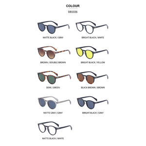 Gafas de Sol Estilo David Retro, Montura Negra de PC, Protección UV400, Unisex, Modernas, para Viajes - Product Image 3