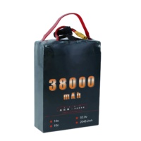 Заводская Настройка, полутвердый литиевый аккумулятор 6S/12S/14S 38000mAh 38ah Uav для самолета Vtol Uav