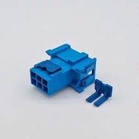 1-965641-1 6Pin Male Connector Housing Pitch Automotive Power Signal Plug Blue