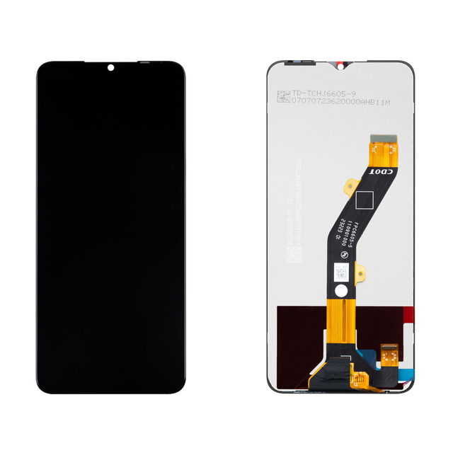 100% Tested Premium LCD Display Touch Screen Digitizer Assembly for Infinix Smart 7 Mobile Phone