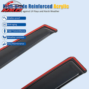 Déflecteurs de vitres en acrylique pour Ford Escape 20-25, protection contre la pluie et le soleil - Product Image 4