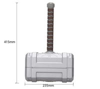 Kit d'outils Marvel Thor Hammer, boîte à outils multifonctionnelle pour la réparation à domicile et en atelier, alimentée à la main, personnalisable, prise en charge OEM