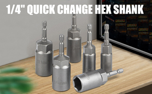 Dz 1/4 "<span class=keywords><strong>Metric</strong></span> 80 mét tác động <span class=keywords><strong>Nut</strong></span> điều khiển khoan bit công cụ thép nhanh chóng-thay đổi Hex Shank 14 Mét <span class=keywords><strong>Setter</strong></span> công nghiệp OEM tùy chỉnh - Product Image 6