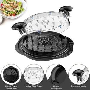 Wholesale Upgraded <b>Chicken</b> <b>Shredder</b> Meat <b>Shredder</b> With Detachable Plate Visible <b>Chicken</b> Breast <b>Shredder</b> Tool Twist - Product Image 2