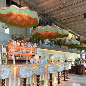 โคมไฟระย้าหวายทำมือทรงกลมหกหัว E27 หลอดประหยัดพลังงาน โคมไฟบ้าน ร้านอาหาร สไตล์เอเชียตะวันออกเฉียงใต้ วาบิซาบิ - Product Image 4