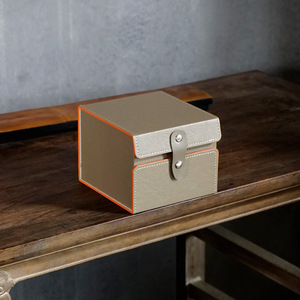 YZ Caixa De Presente De Couro De Luxo Conjunto De Chá Embalagem Caixa De Armazenamento De Jóias Custom Wholesale Durable Box Embalagem Presente - Product Image 3
