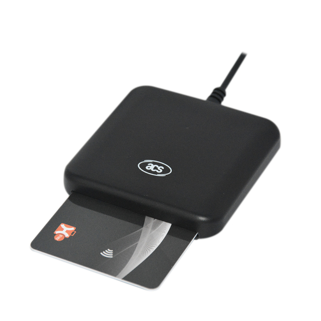 Chip USB Smart Card Reader Programmable Desktop Card Reader ACR39U-U1