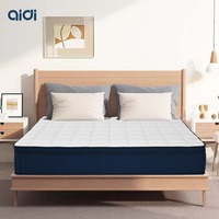 Matelas de lit hybride de haute qualité pour hôtel, ressorts ensachés avec mousse à mémoire de forme en gel, OEM/ODM, housse amovible, matelas en boîte