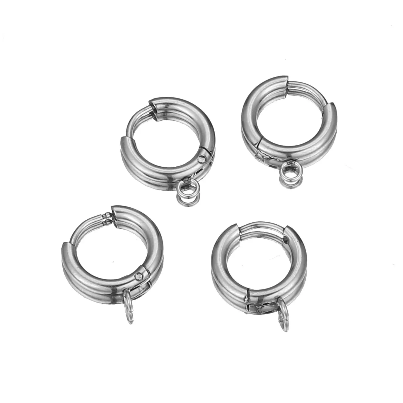Ear Wire Hooks Earring Findings Accessories Stainless Steel Ear Hook for DIY Jewelry Making