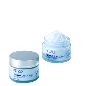 <span class=keywords><strong>Crema</strong></span> <span class=keywords><strong>Viso</strong></span> Personalizzata OEM GHK-Cu con Peptidi di Rame Blu, <span class=keywords><strong>Crema</strong></span> Idratante e Rassodante con Azulina - Product Image 1