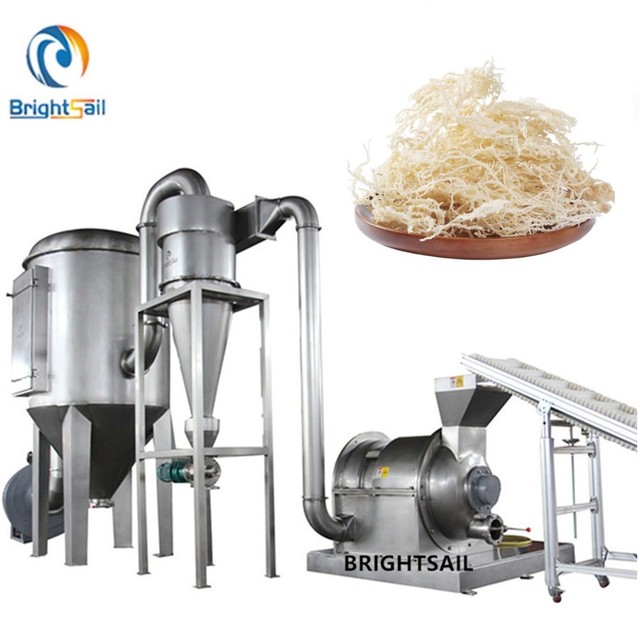 Brightsail Industrial Seaweed Powder Making Machine Grinding Mill Equipment Sea Grass Grinder Machine With ISO