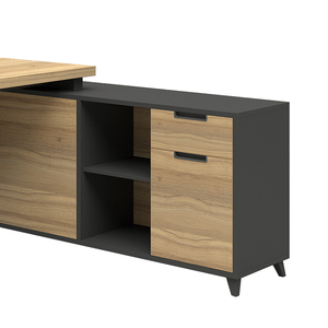 Muebles de Oficina de Diseño, <span class=keywords><strong>Escritorio</strong></span> de Oficina de Madera Moderno, Cómodo y <span class=keywords><strong>Profesional</strong></span> para CEO - Product Image 3