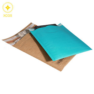 Bolsa de papel Kraft de nido de abeja personalizable de alta calidad al por mayor directa de fábrica para embalaje de mensajería urgente - Product Image 1