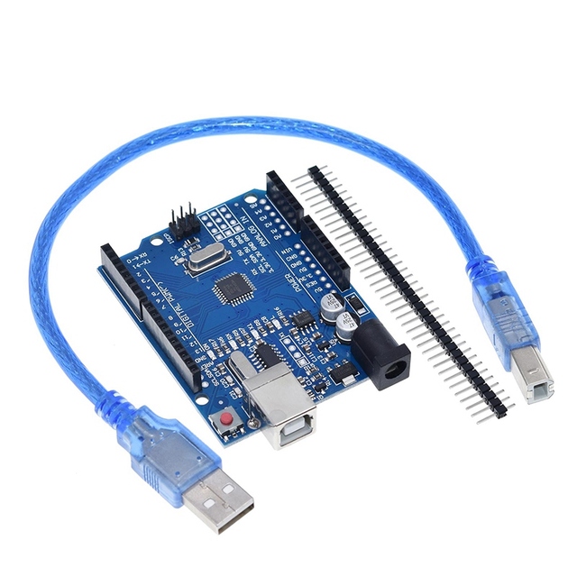 TZTUNO R3 Development Board ATMEGA328P CH340 / ATEGA16U2 Compatible for Arduino With Cable UNOR3 Proto Shield Expansion Board