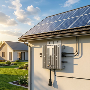Micro-onduleur solaire pour balcon résidentiel, connecteur MC4, double entrée PV, surveillance à distance WiFi, micro-onduleur connecté au réseau - Product Image 4