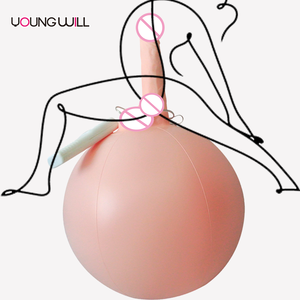 Cải thiện người lớn sử dụng Silicone mô phỏng dildo mô hình bóng quan hệ tình dục vị trí bóng quan hệ tình dục Bóng đồ chơi tình dục dây đeo trên Dương vật giả cho phụ nữ - Product Image 3