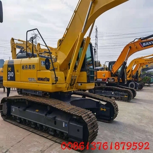 Excavatrice de taille moyenne PC240LC-8 Komatsu de marque japonaise d'occasion Moteur de noyau de matériel de construction d'occasion godet de 1, 2 m3 - Product Image 5
