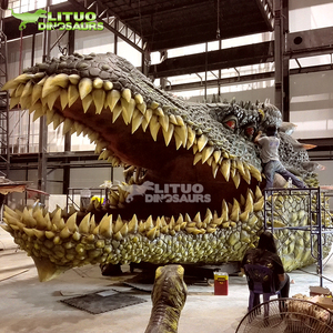 Animatronic หัวจระเข้สัตว์ประหลาดขนาดใหญ่ - Product Image 5