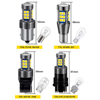 LELANPU Feu de recul 27SMD 3030 LED T15 Canbus W16W 921 ampoules de secours 2 ans de garantie pour feux arrière 12V