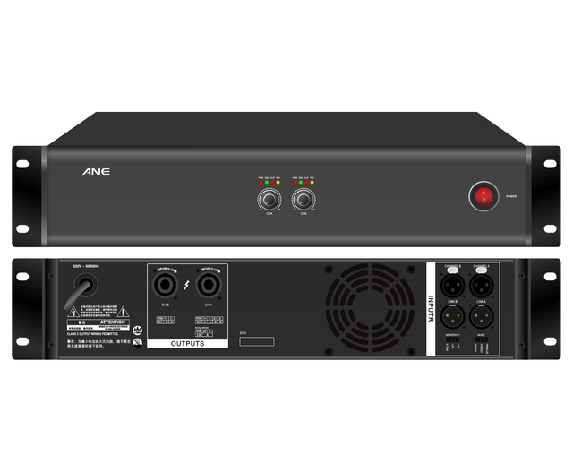 CA Series Professional Audio Equipment Class D 1000W Metal AC Stereo Parallel Amplifier for Speaker System Sound High Power DJ