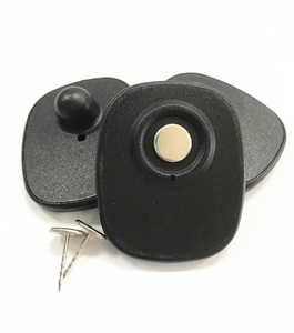Étiquette carrée 53x44mm milieu 8.2MHz ABS plastique RF vêtements étiquettes <span class=keywords><strong>de</strong></span> sécurité magnétique vente au détail antivol EAS étiquette dure pour les magasins <span class=keywords><strong>de</strong></span> tissus - Product Image 1