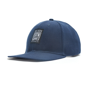 Wholesale Custom Logo Embroidered Flat Brim Fitted Snapback Caps Vintage Adjustable Hip Hop Style for Men and Women - Product Image 1