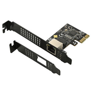 Adaptateur Ethernet PCIe 5 Gbps OEM d'usine, double canal, full duplex, carte réseau 5G, compatible en arrière-plan 10/100/1000M/2.5G pour <span class=keywords><strong>Gamin</strong></span> - Product Image 1
