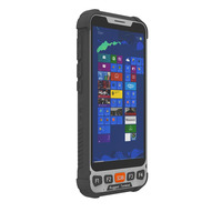 Terminal portable Hidon Factory 5,5 pouces Win10 Pro Intel Z8350 IP66 avec scanner 2D, UHF RFID, NFC et station d'accueil