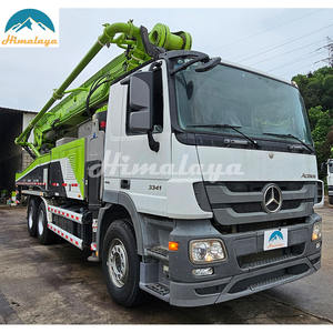 Pompa beton truk Zoomlion bekas <span class=keywords><strong>Truck</strong></span> Mercedes Mercedes Benz Chassis pompa beton tangan kedua untuk penjualan - Product Image 3