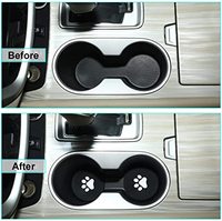 YDS Paw Car Untersetzer Car Cup Holder Untersetzer Silikon Anti Slip Dog Paw Untersetzer Mat