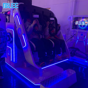 Blee 360 VR 9D Flying Simulator <span class=keywords><strong>2</strong></span> Pemain Peralatan VR/<span class=keywords><strong>AR</strong></span>/MR Permainan Komersial Sistem Pembayaran Koin Kartu Kredit Mesin Permainan VR - Product Image 5