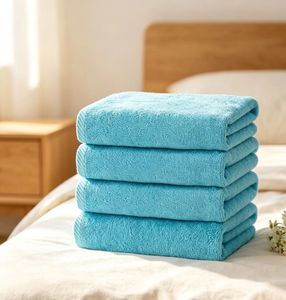 Set di 4 <span class=keywords><strong>Asciugamani</strong></span> da Bagno Lavea 40x70cm, Morbidi e Assorbenti, 100% Cotone Certificato Oeko-TEX 100, Lavabili a 60°C, Colore <span class=keywords><strong>Blu</strong></span> Marino - Product Image 1