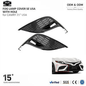 Cubierta de Faro Antiniebla, Bisel Negro para <span class=keywords><strong>Toyota</strong></span> <span class=keywords><strong>CAMRY</strong></span> SE <span class=keywords><strong>XSE</strong></span> 2021 <span class=keywords><strong>2022</strong></span>, Moldura Inferior para Faro Antiniebla 81481-06220 81481-06190 - Product Image 1