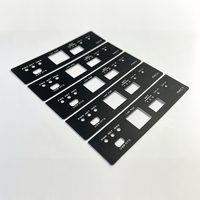 Clavier à membrane avec superposition graphique, dôme métallique personnalisé, rétroéclairage LED tactile, étanche IP67, panneau de commande industriel en PET, fabrication OEM