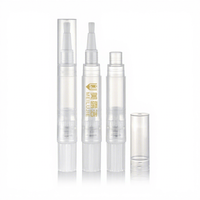 Applicateur de pinceau cosmétique vide en plastique PP de haute qualité personnalisé de 4 ml pour les soins de la peau, le blanchiment des dents