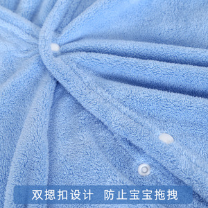 Toalla de baño con capucha para bebé, de coralina, de secado rápido, con diseño de dibujos animados, para niños, para usar en la playa - Product Image 5