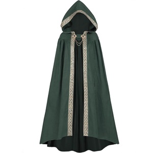 Nuovi Mantelli con Cappuccio in Stile Vintage Medievale Gotico, Cappa per Uomo e Donna, Abito per Feste, Costumi Anime, Set da Mago - Product Image 3