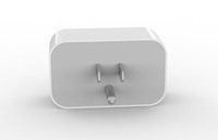 US-Standard Graffiti Smart Plug |   WLAN+Zigbee Drahtlose Verbindung, 15A Vollkupfer Fernbedienbare Steckdose